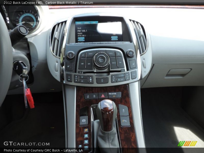 Carbon Black Metallic / Titanium 2012 Buick LaCrosse FWD