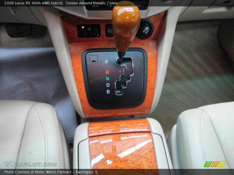 Golden Almond Metallic / Ivory 2008 Lexus RX 400h AWD Hybrid
