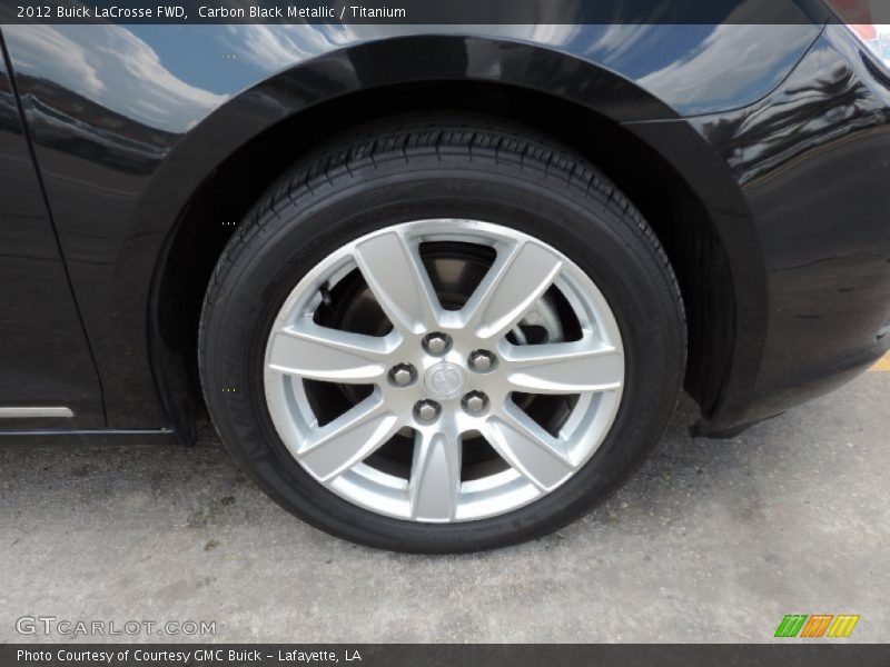 Carbon Black Metallic / Titanium 2012 Buick LaCrosse FWD
