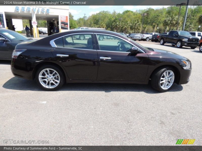 Midnight Garnet / Charcoal 2014 Nissan Maxima 3.5 S