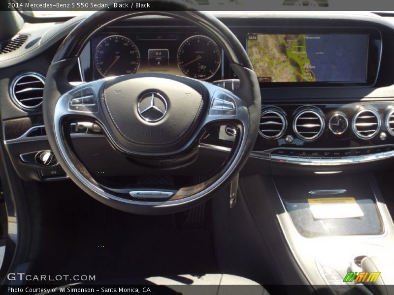 Black / Black 2014 Mercedes-Benz S 550 Sedan
