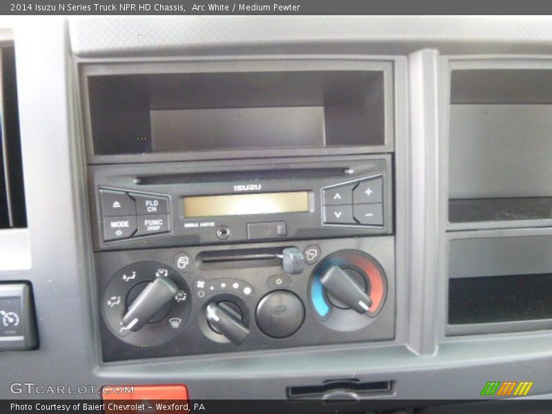 Arc White / Medium Pewter 2014 Isuzu N Series Truck NPR HD Chassis