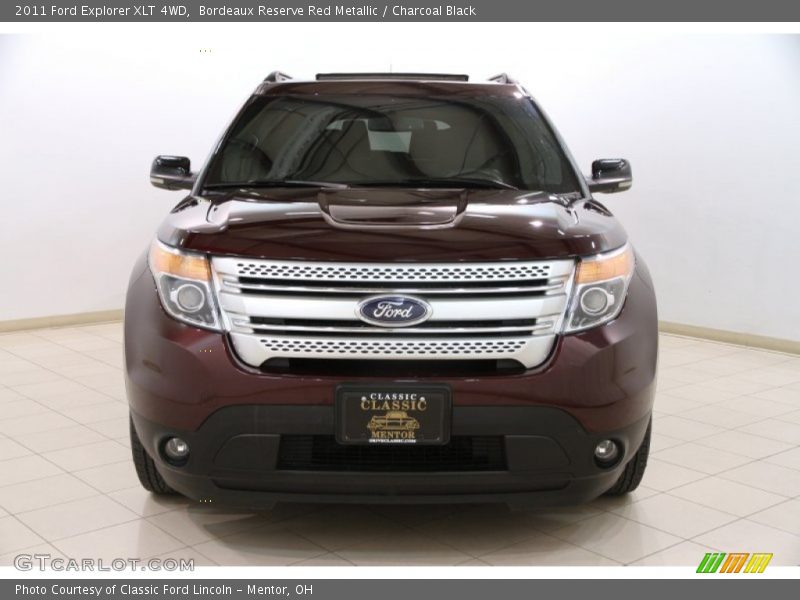 Bordeaux Reserve Red Metallic / Charcoal Black 2011 Ford Explorer XLT 4WD