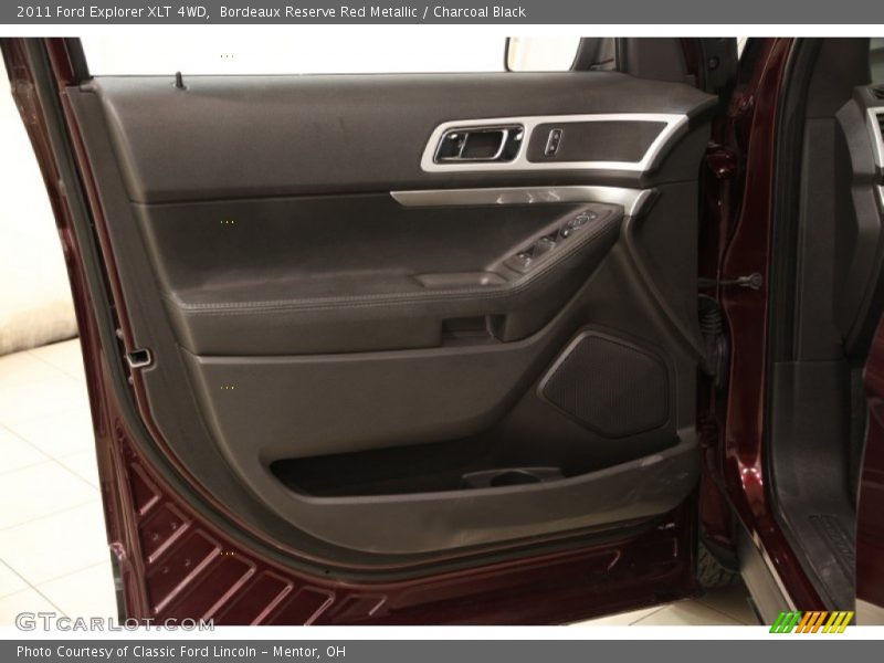 Bordeaux Reserve Red Metallic / Charcoal Black 2011 Ford Explorer XLT 4WD