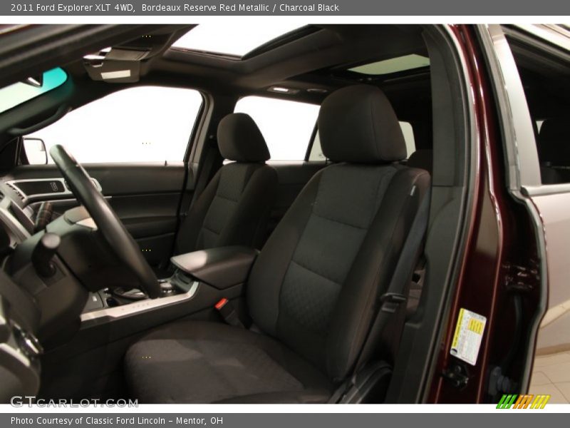 Bordeaux Reserve Red Metallic / Charcoal Black 2011 Ford Explorer XLT 4WD