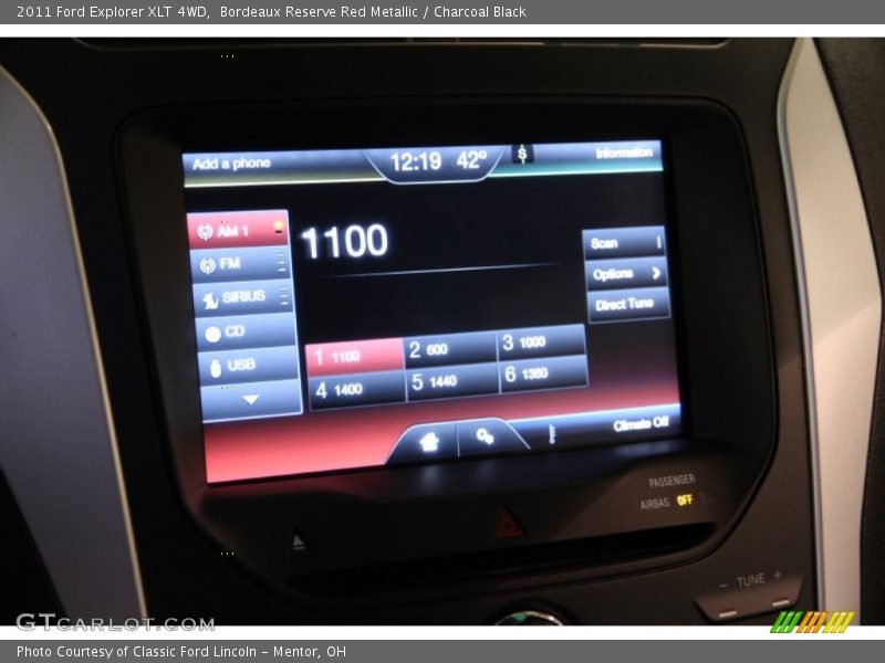 Audio System of 2011 Explorer XLT 4WD