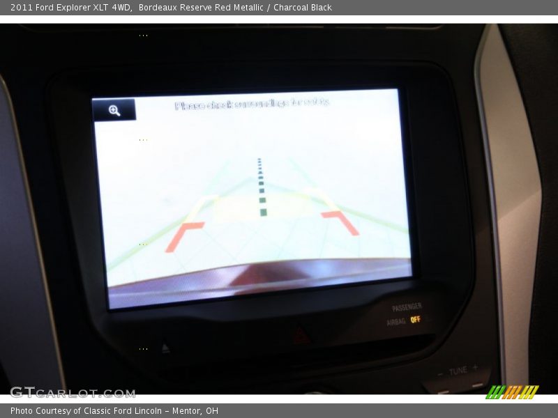 Bordeaux Reserve Red Metallic / Charcoal Black 2011 Ford Explorer XLT 4WD
