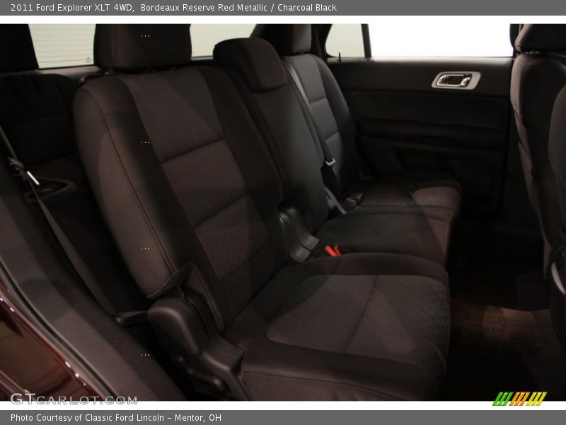 Rear Seat of 2011 Explorer XLT 4WD