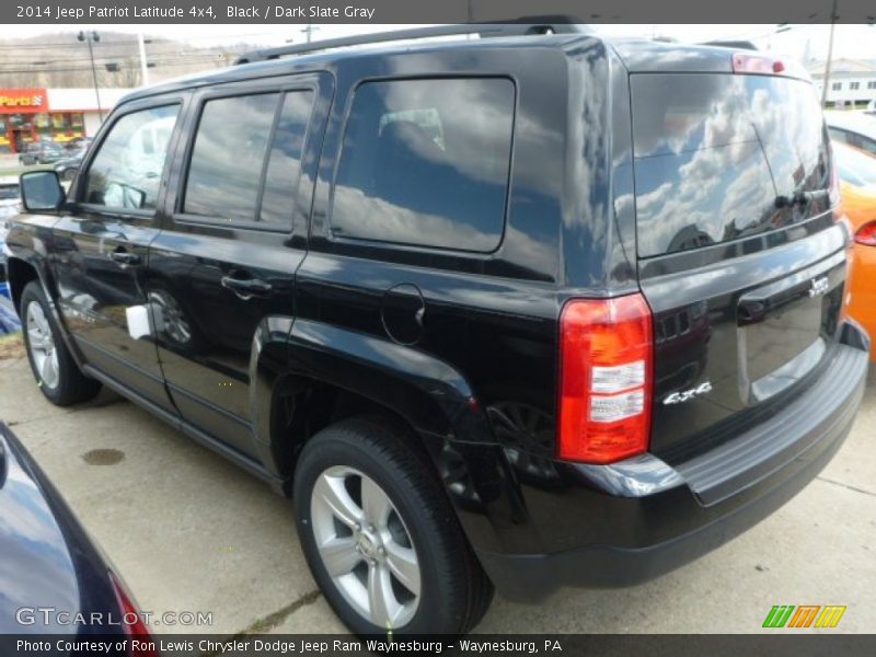 Black / Dark Slate Gray 2014 Jeep Patriot Latitude 4x4
