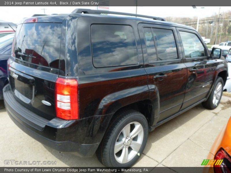Black / Dark Slate Gray 2014 Jeep Patriot Latitude 4x4