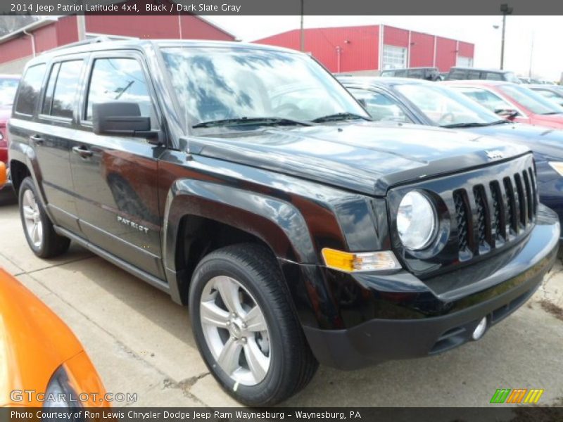 Black / Dark Slate Gray 2014 Jeep Patriot Latitude 4x4