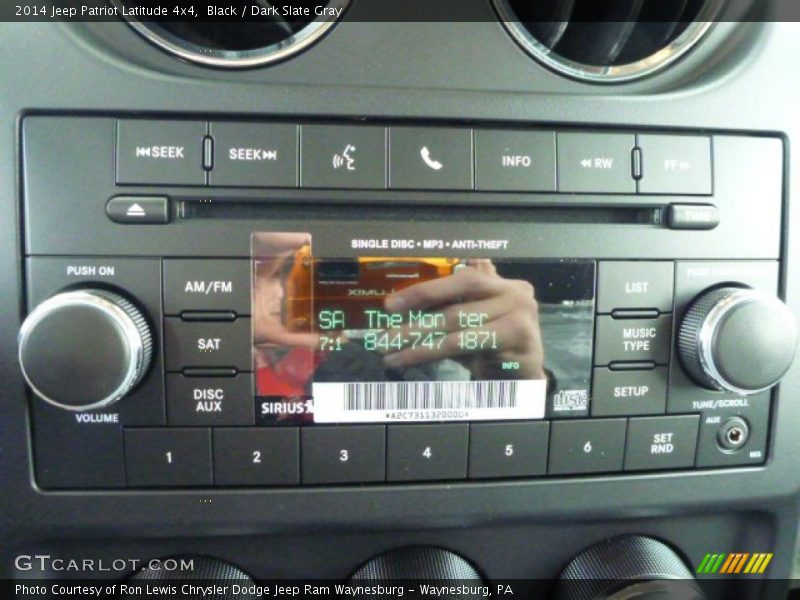 Black / Dark Slate Gray 2014 Jeep Patriot Latitude 4x4