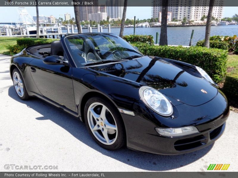 Front 3/4 View of 2005 911 Carrera Cabriolet