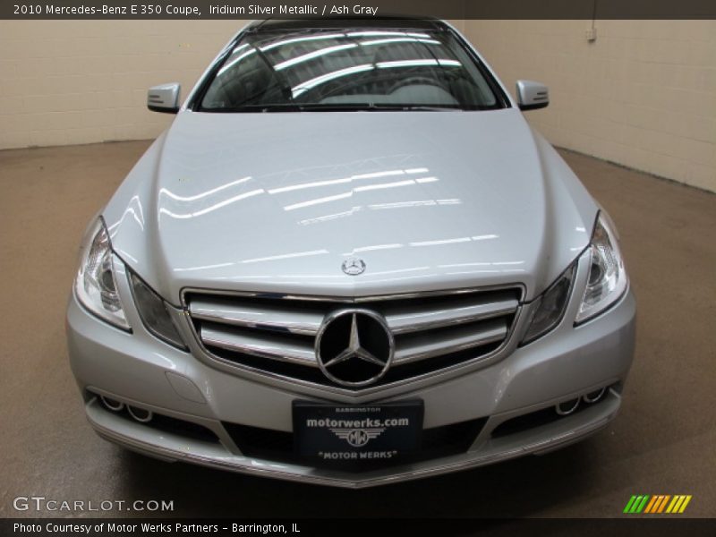 Iridium Silver Metallic / Ash Gray 2010 Mercedes-Benz E 350 Coupe