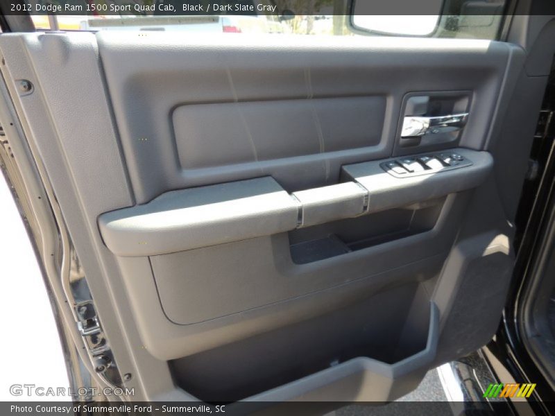 Black / Dark Slate Gray 2012 Dodge Ram 1500 Sport Quad Cab