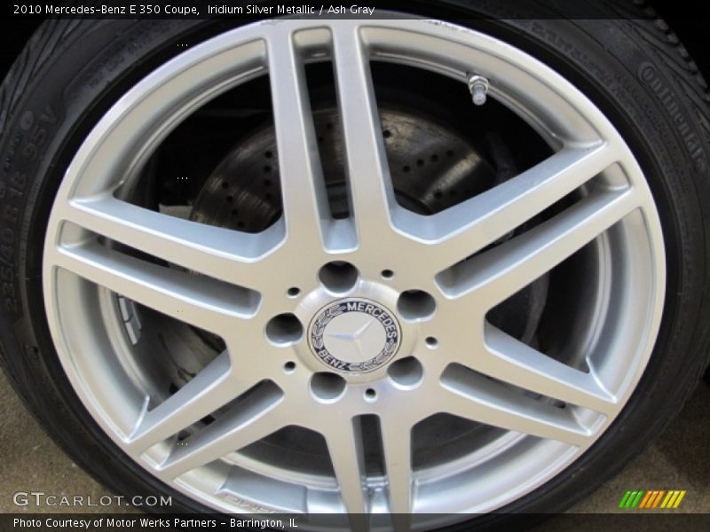 Iridium Silver Metallic / Ash Gray 2010 Mercedes-Benz E 350 Coupe