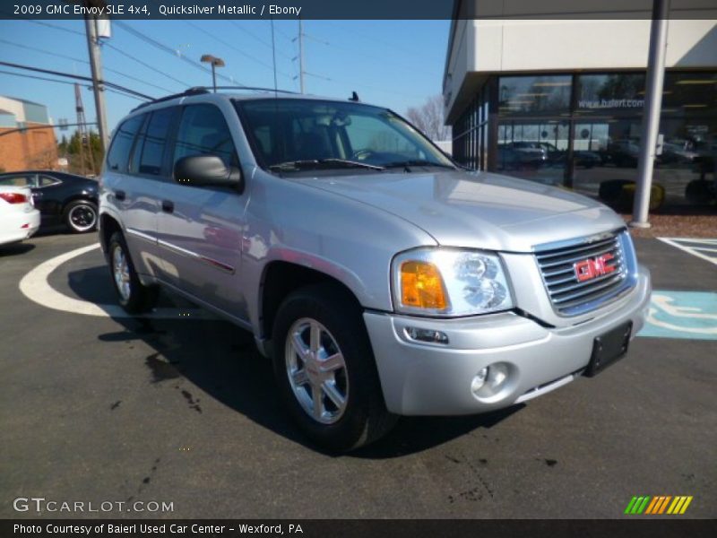 Quicksilver Metallic / Ebony 2009 GMC Envoy SLE 4x4