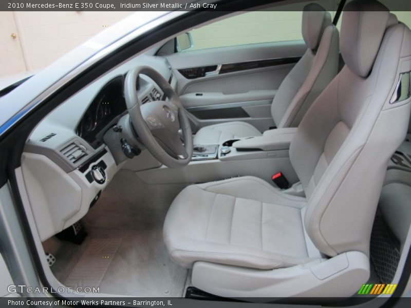 Iridium Silver Metallic / Ash Gray 2010 Mercedes-Benz E 350 Coupe