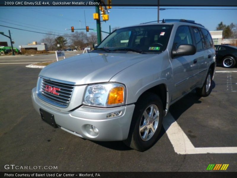 Quicksilver Metallic / Ebony 2009 GMC Envoy SLE 4x4