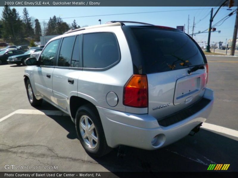 Quicksilver Metallic / Ebony 2009 GMC Envoy SLE 4x4