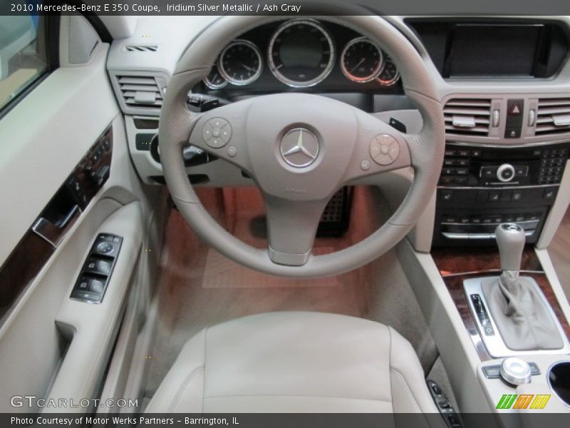 Iridium Silver Metallic / Ash Gray 2010 Mercedes-Benz E 350 Coupe