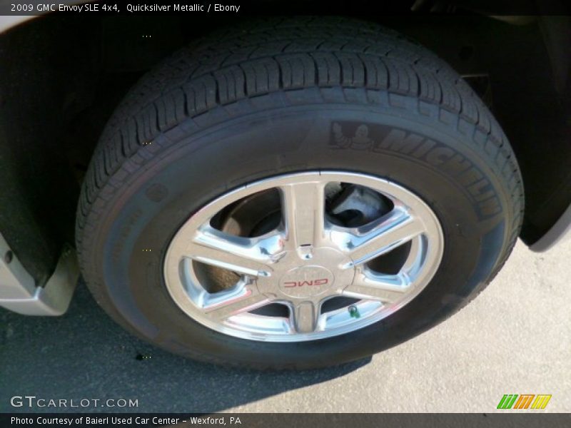 Quicksilver Metallic / Ebony 2009 GMC Envoy SLE 4x4