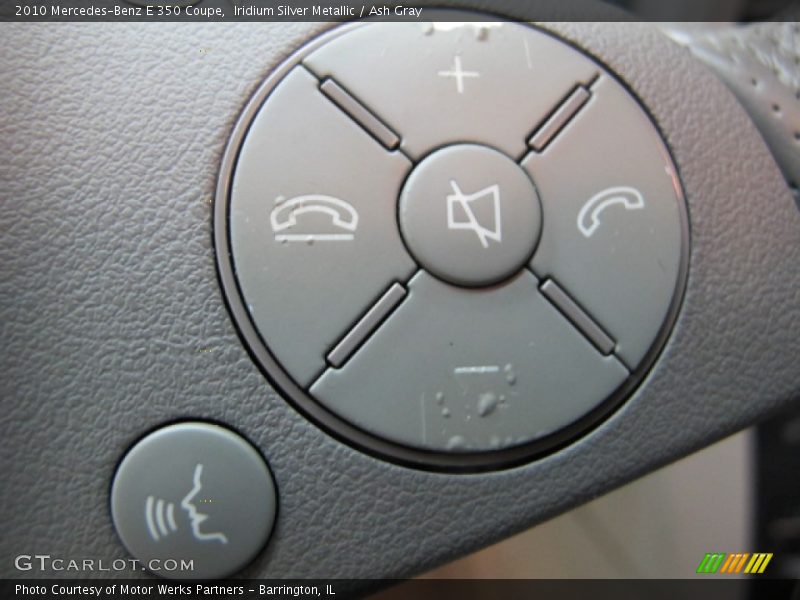 Iridium Silver Metallic / Ash Gray 2010 Mercedes-Benz E 350 Coupe