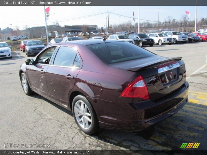 Bordeaux Reserve Metallic / Camel 2011 Ford Fusion SEL