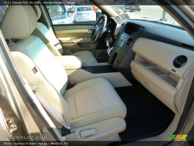 Mocha Metallic / Beige 2011 Honda Pilot EX 4WD
