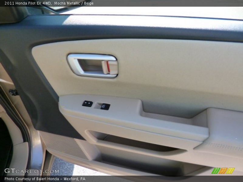 Mocha Metallic / Beige 2011 Honda Pilot EX 4WD