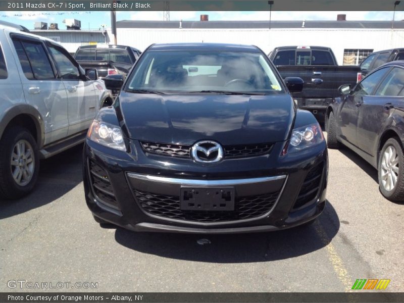 Brilliant Black / Black 2011 Mazda CX-7 i Sport