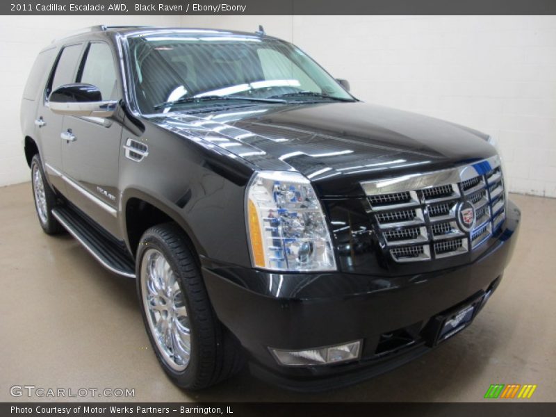 Black Raven / Ebony/Ebony 2011 Cadillac Escalade AWD
