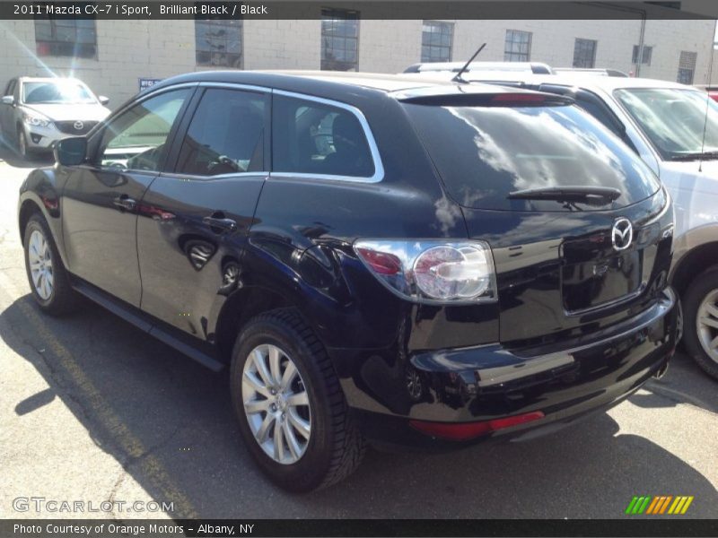 Brilliant Black / Black 2011 Mazda CX-7 i Sport