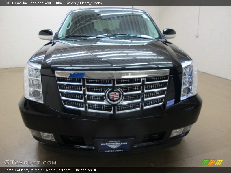 Black Raven / Ebony/Ebony 2011 Cadillac Escalade AWD