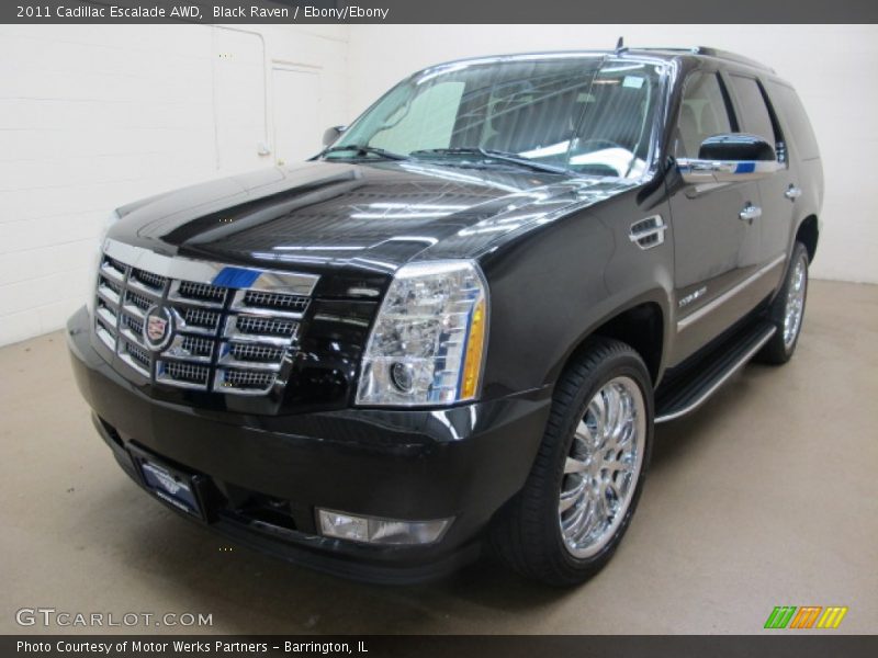 Black Raven / Ebony/Ebony 2011 Cadillac Escalade AWD