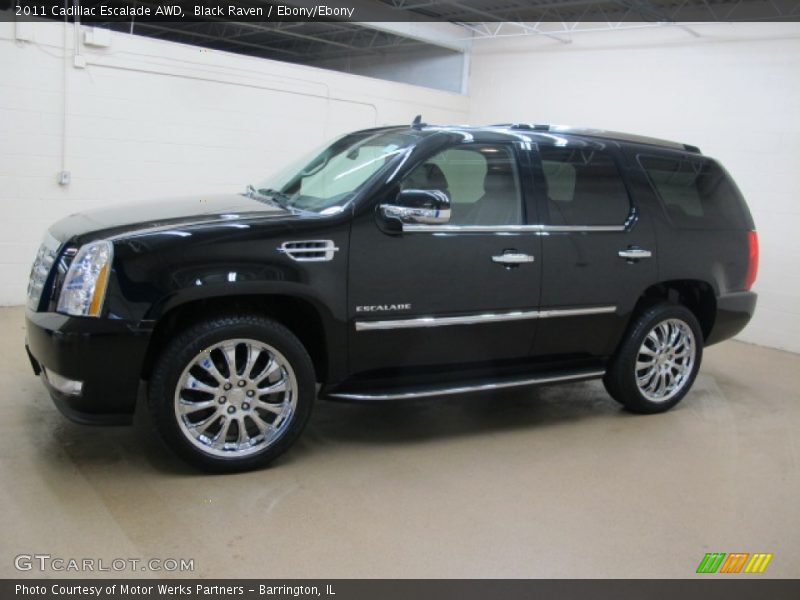 Black Raven / Ebony/Ebony 2011 Cadillac Escalade AWD