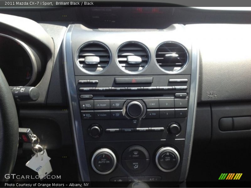 Brilliant Black / Black 2011 Mazda CX-7 i Sport