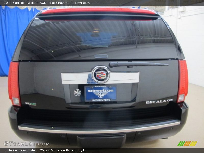 Black Raven / Ebony/Ebony 2011 Cadillac Escalade AWD