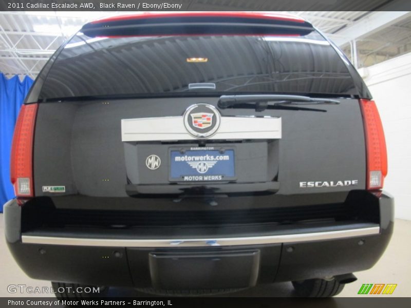 Black Raven / Ebony/Ebony 2011 Cadillac Escalade AWD