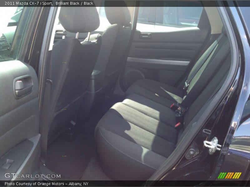 Brilliant Black / Black 2011 Mazda CX-7 i Sport