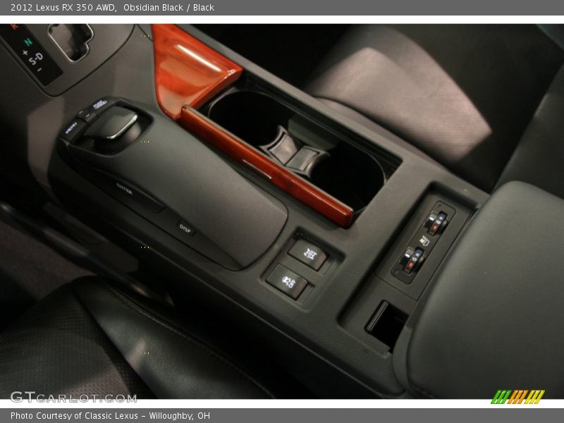 Obsidian Black / Black 2012 Lexus RX 350 AWD