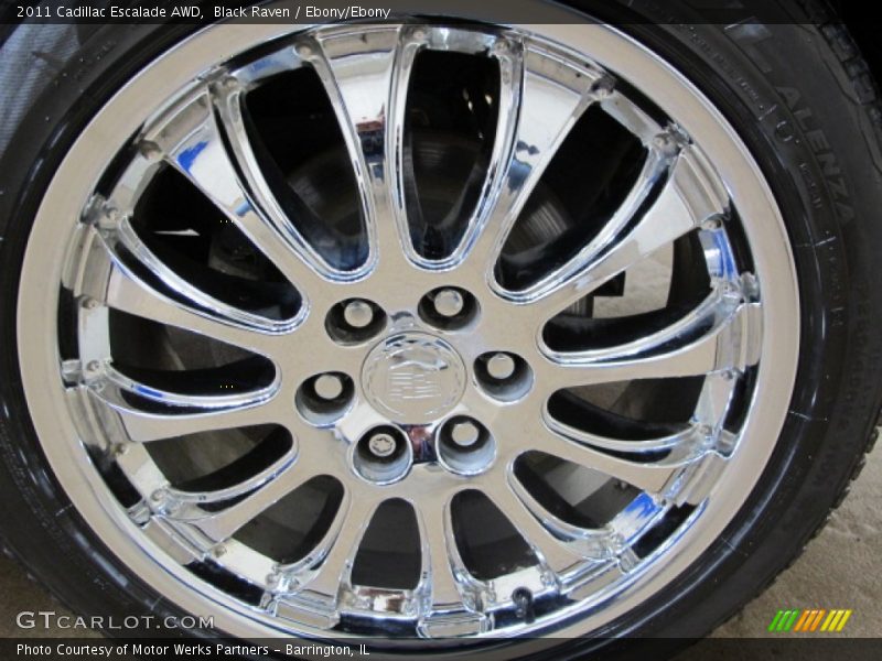 Black Raven / Ebony/Ebony 2011 Cadillac Escalade AWD