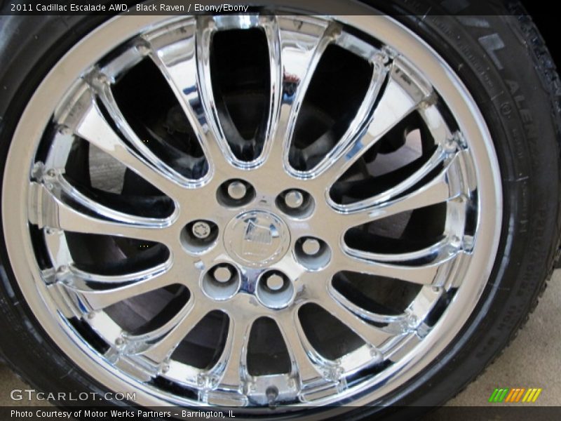 Black Raven / Ebony/Ebony 2011 Cadillac Escalade AWD