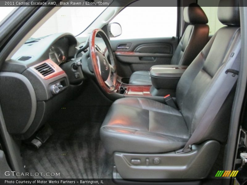 Black Raven / Ebony/Ebony 2011 Cadillac Escalade AWD