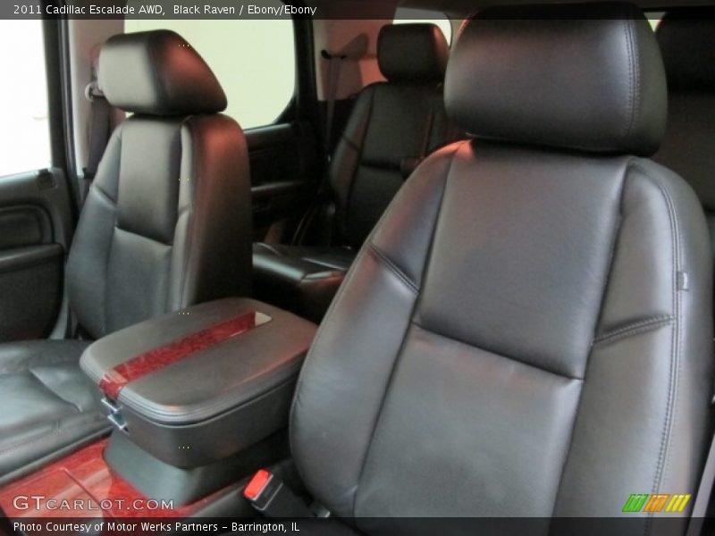 Black Raven / Ebony/Ebony 2011 Cadillac Escalade AWD