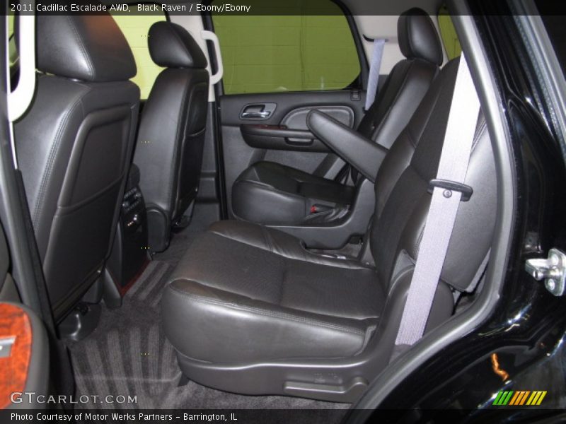 Black Raven / Ebony/Ebony 2011 Cadillac Escalade AWD
