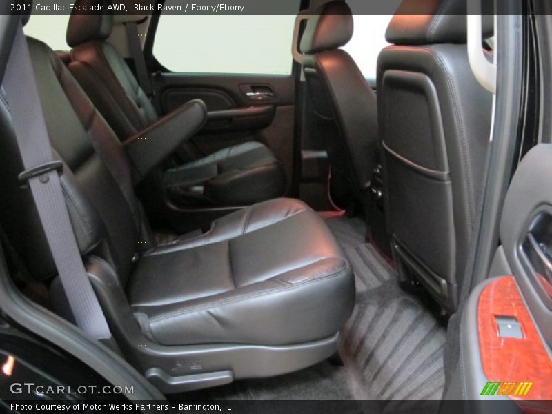 Black Raven / Ebony/Ebony 2011 Cadillac Escalade AWD