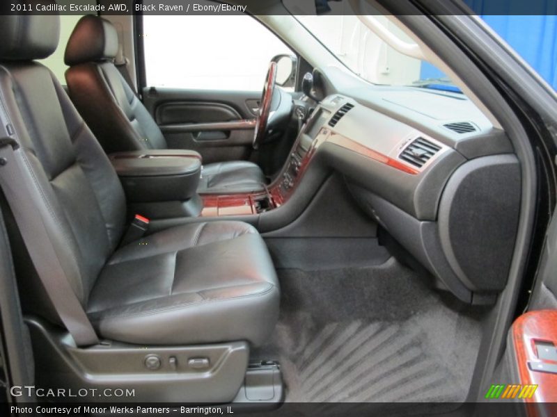 Black Raven / Ebony/Ebony 2011 Cadillac Escalade AWD