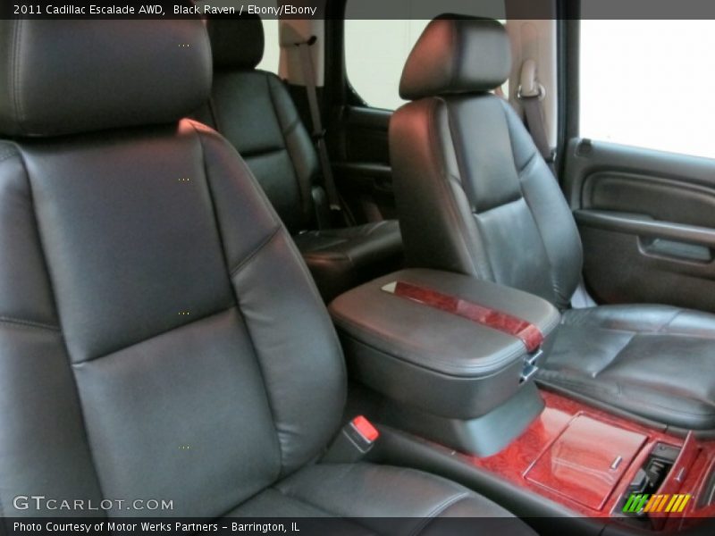 Black Raven / Ebony/Ebony 2011 Cadillac Escalade AWD