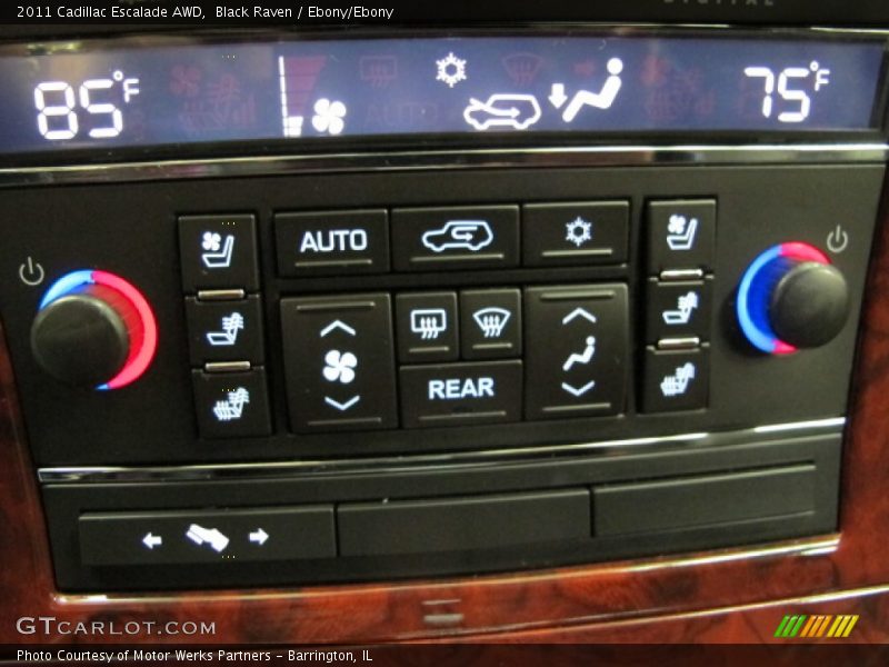 Black Raven / Ebony/Ebony 2011 Cadillac Escalade AWD
